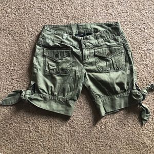 DKNY Army Green Khaki Shorts